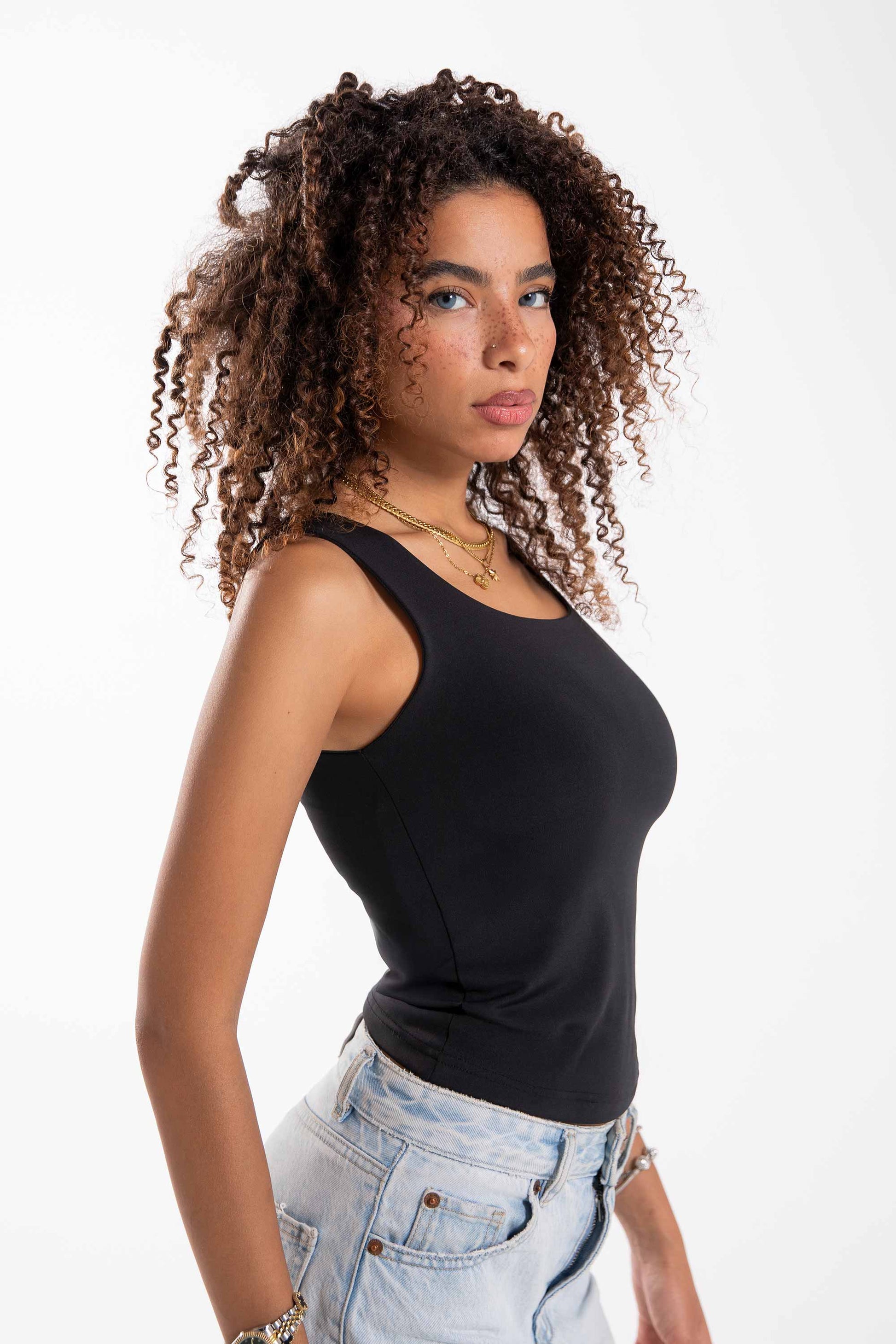Bare Bold Neckline