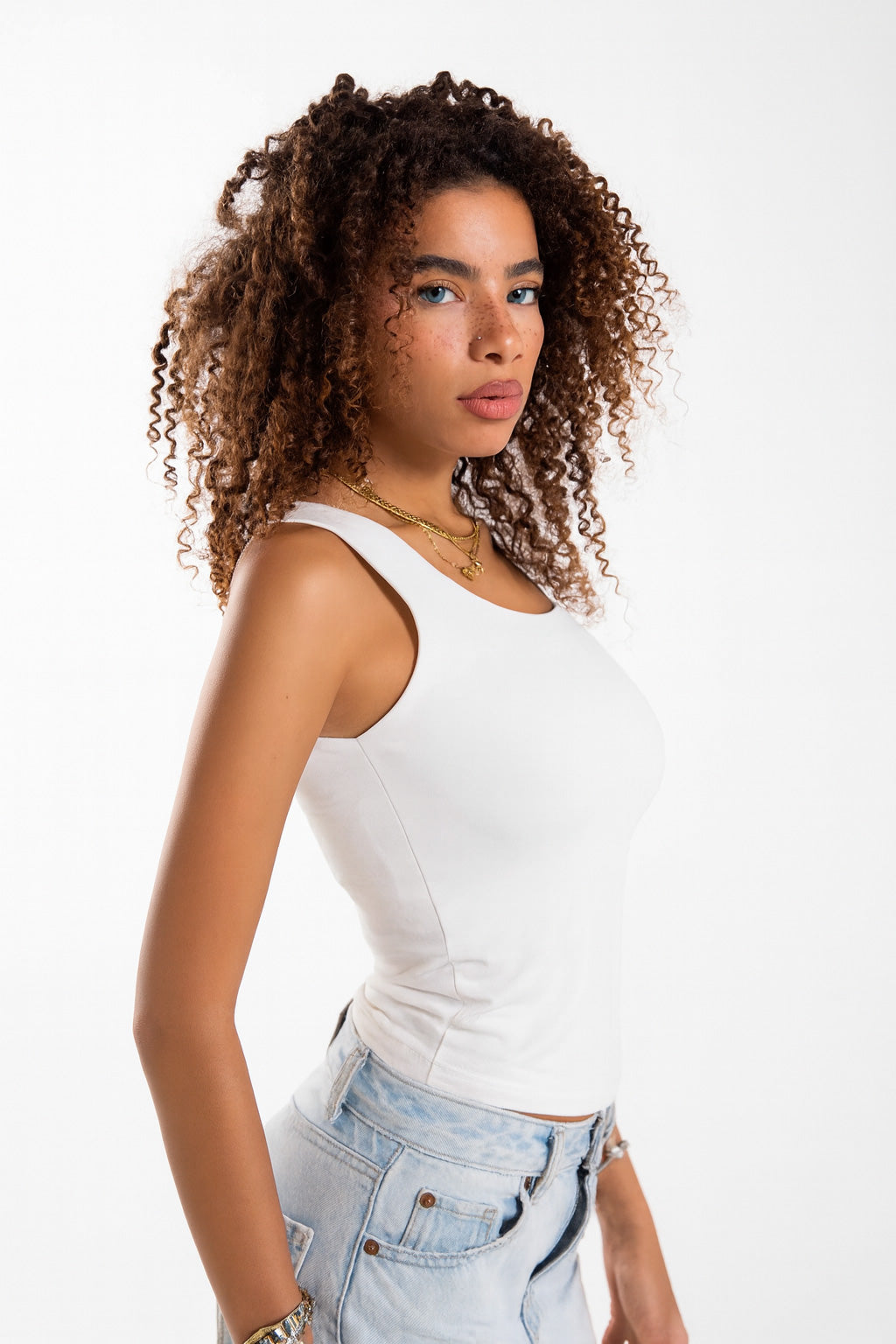 Bare Bold Neckline